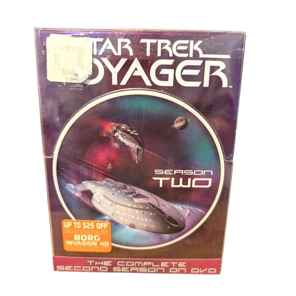 Star Trek-Voyager: the Complete Second Season (DVD, 2004) Vintage New